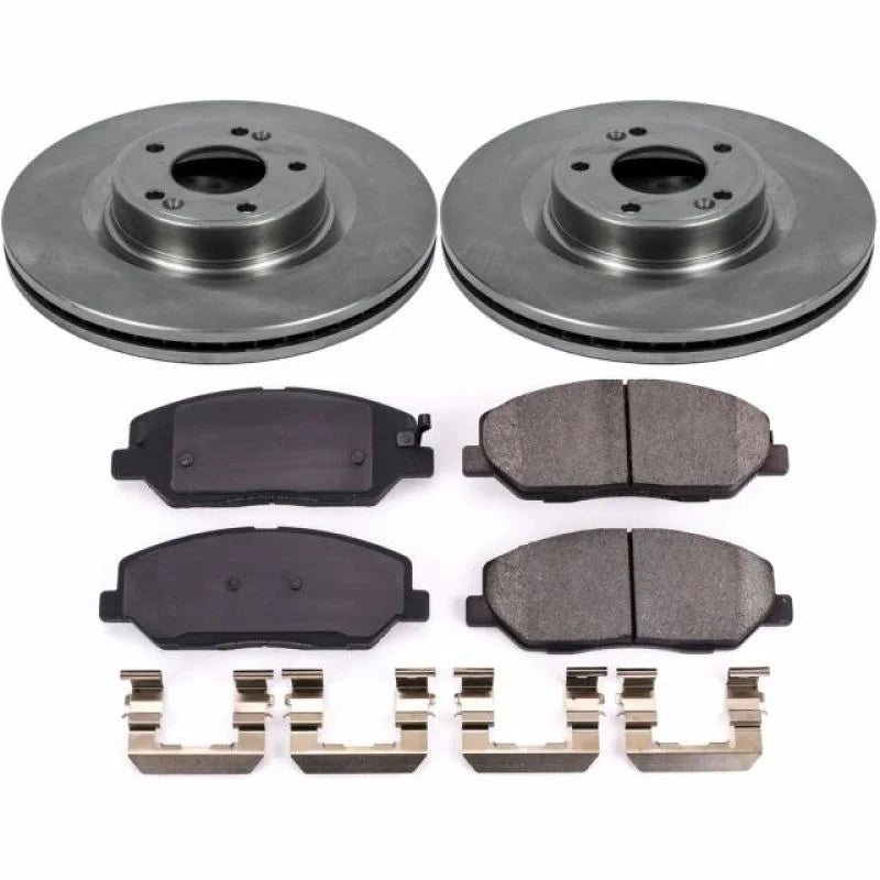 PowerStop Front Autospecialty Brake Kit fits Hyundai Genesis / 2009-2011 Hyundai Genesis 3.8 - Main Product View