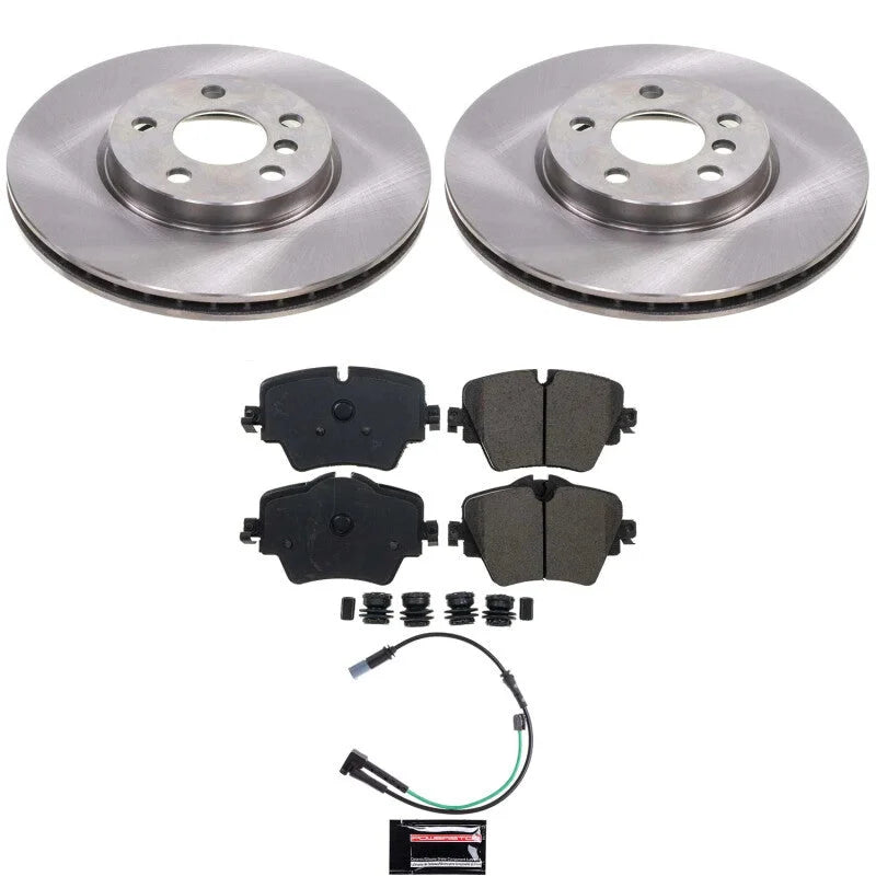 PowerStop Front Autospecialty Brake Kit fits Mini Cooper / 2020-2024 Mini Cooper Clubman / 2020-2024 Mini Cooper Countryman