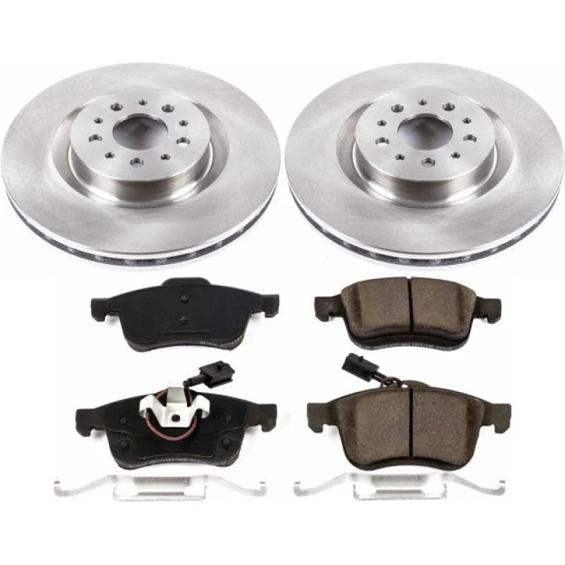 PowerStop Front Autospecialty Brake Kit fits Ram Promaster / 2015-2022 Ram Promaster City / 2015-2021 Ram Promaster City SLT