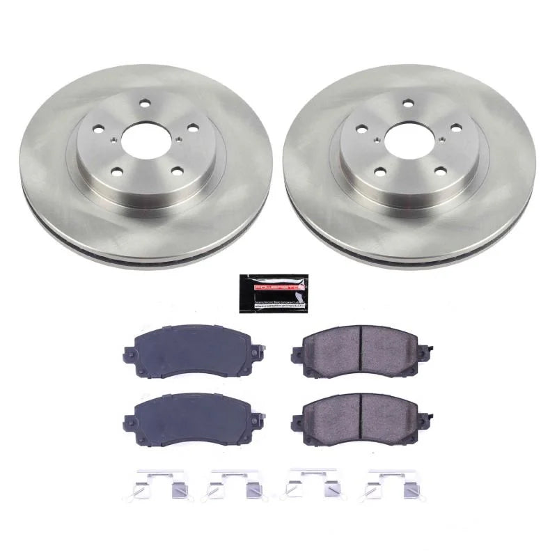 PowerStop Front Autospecialty Brake Kit fits Subaru Forester / 2019-2022 Subaru Forester / 2019-2021 Subaru Forester Premium