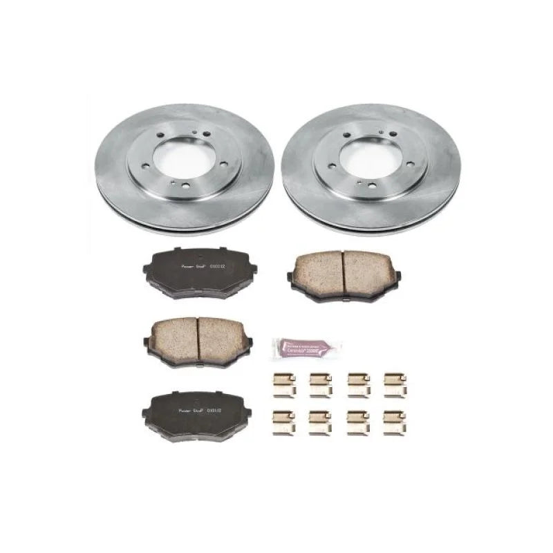 PowerStop Front Autospecialty Brake Kit fits Suzuki Grand / 2000-2005 Suzuki Grand Vitara / 2002-2004 Suzuki Xl-7 - Main P...