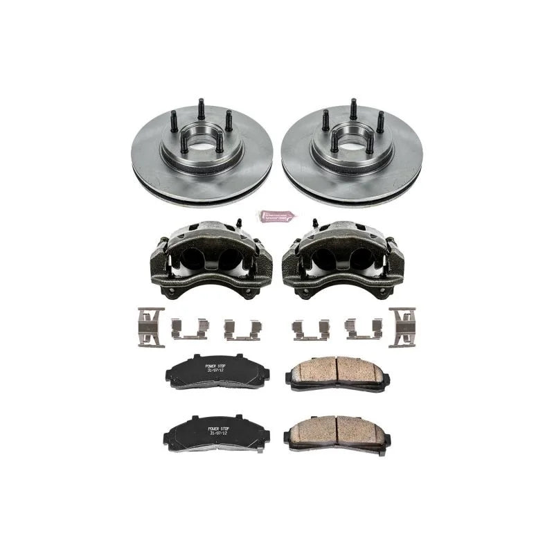 PowerStop Front Autospecialty Brake Kit w/Calipers fits 1995-1997 Ford Ranger