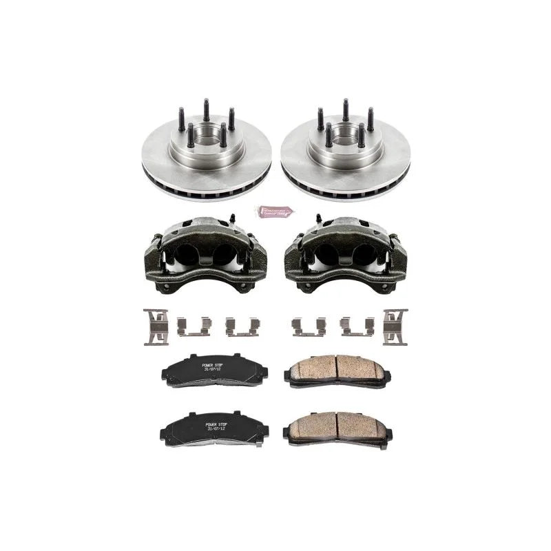 PowerStop Front Autospecialty Brake Kit w/Calipers fits 1995-1997 Ford Ranger / 1997 Ford Ranger SPORT / 1995 1996 Ford Ra...
