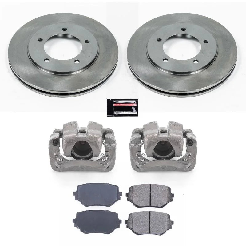 PowerStop Front Autospecialty Brake Kit w/Calipers fits 1999 Suzuki Grand Vitara