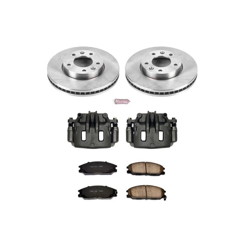 PowerStop Front Autospecialty Brake Kit w/Calipers fits 2004-2005 Kia Sedona EX