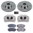 Load image into Gallery viewer, PowerStop Front Autospecialty Brake Kit w/Calipers fits 2004-2006 Subaru Baja / 2009-2010 Subaru Forester / 2008-2010 Suba...