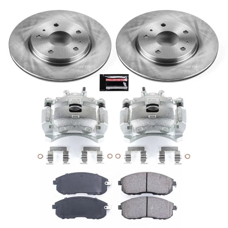 PowerStop Front Autospecialty Brake Kit w/Calipers fits 2007-2013 Suzuki SX4