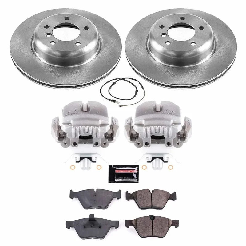 PowerStop Front Autospecialty Brake Kit w/Calipers fits 2009-2016 BMW Z4
