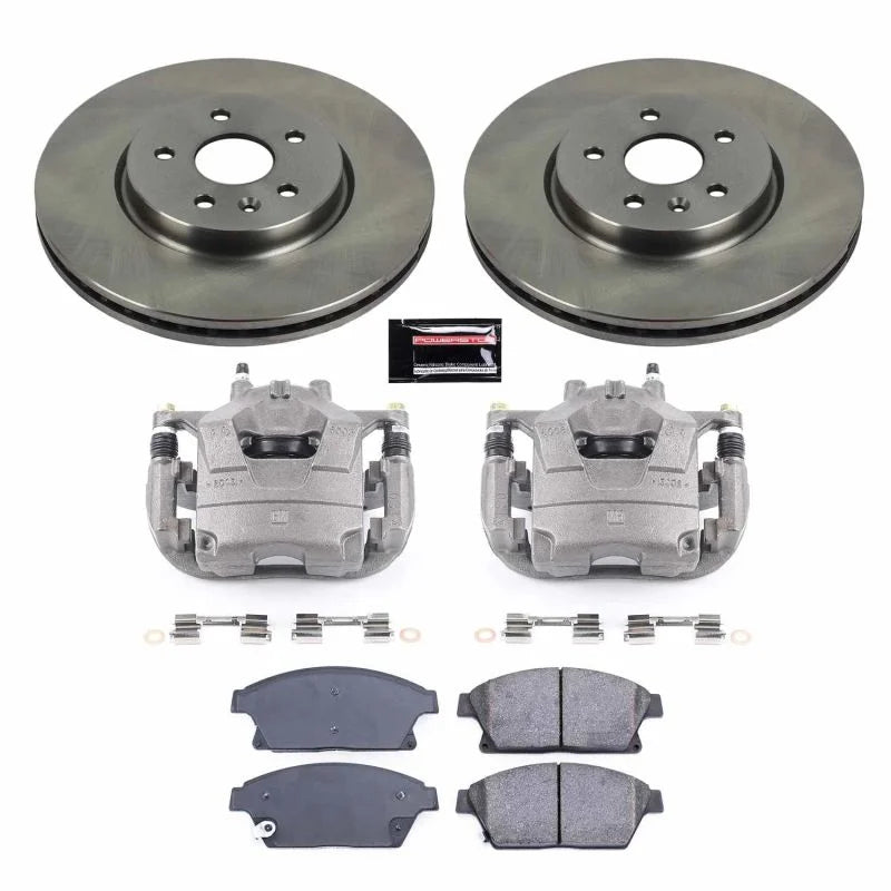PowerStop Front Autospecialty Brake Kit w/Calipers fits 2015-2017 Chevrolet Trax