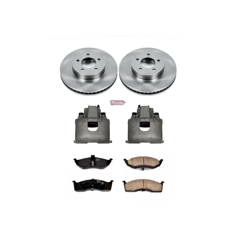 PowerStop Front Autospecialty Brake Kit w/Calipers fits Chrysler Concorde / 1998-2004 Chrysler Concorde LX / 2002-2004 Chr...