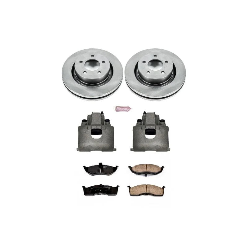 PowerStop Front Autospecialty Brake Kit w/Calipers fits Chrysler Concorde / 2000-2004 Chrysler Concorde LX / 2002-2004 Chr...