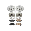 Load image into Gallery viewer, PowerStop Front Autospecialty Brake Kit w/Calipers fits Honda Civic / 2007-2008 Honda Fit