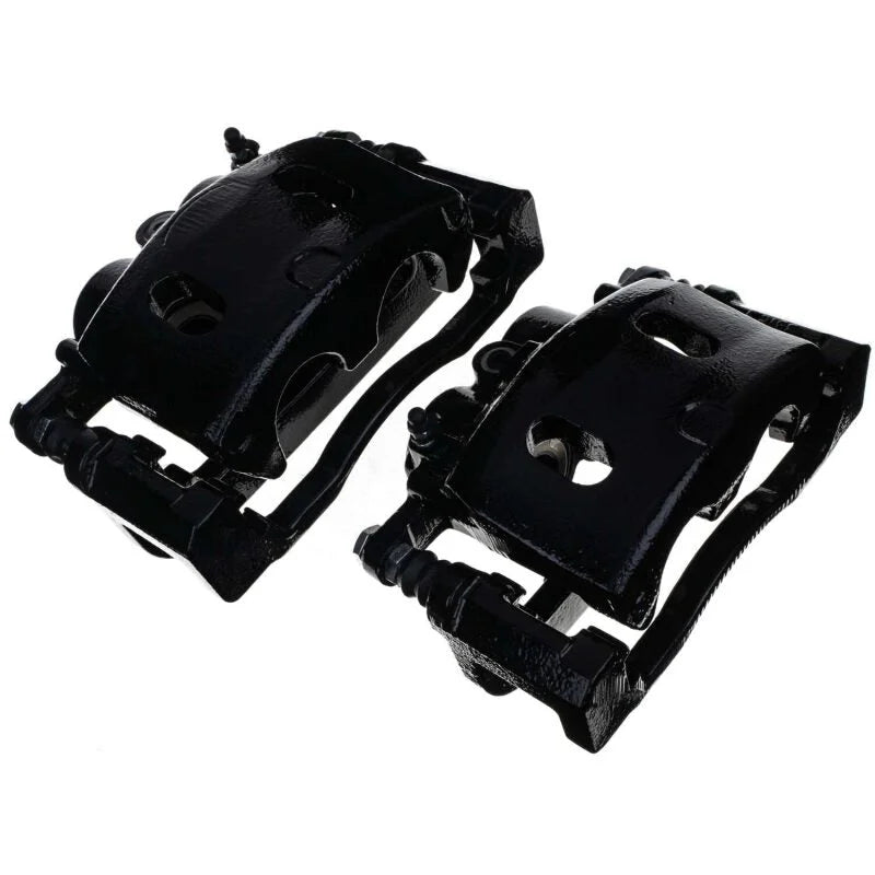 PowerStop Front Black Caliper - Pair w/Bracket fits 2007-2020 Cadillac / Chevrolet / GMC - Additional View 5