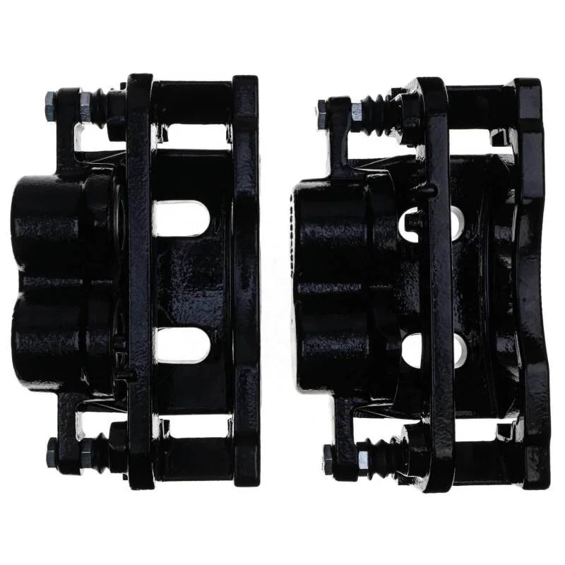 PowerStop Front Black Caliper - Pair w/Bracket fits 2007-2020 Cadillac / Chevrolet / GMC - Additional View 7