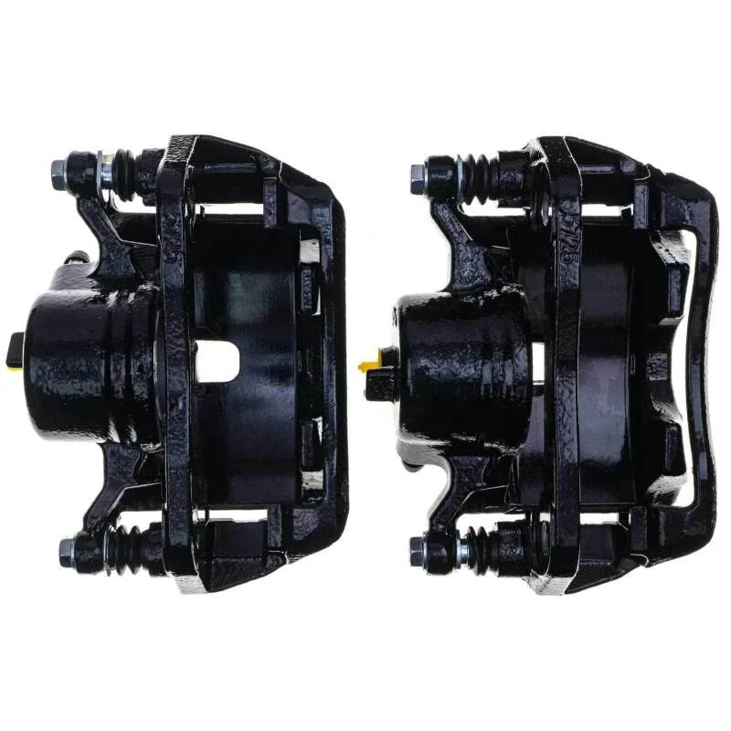 PowerStop Front Black Caliper - Pair w/Bracket fits 2002-2011 Honda Cr-v, Element - Additional View 6