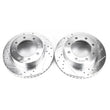Load image into Gallery viewer, PowerStop Front Drilled &amp; Slotted Rotor - Main Product View