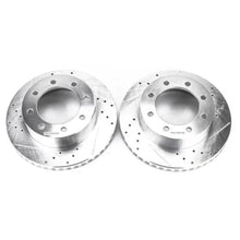 Load image into Gallery viewer, PowerStop Front Drilled &amp; Slotted Rotor - Main Product View