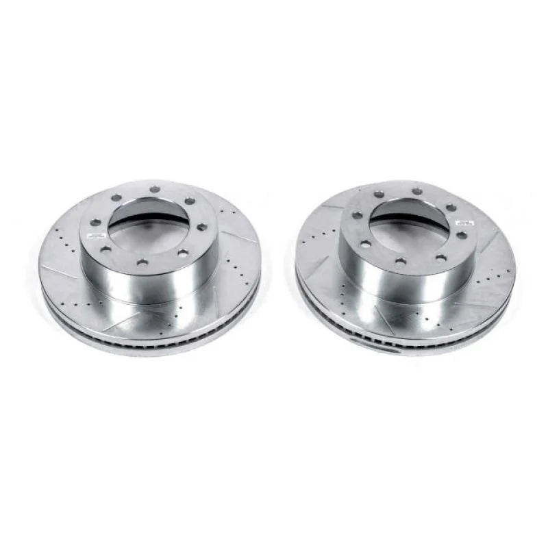 PowerStop Front Drilled & Slotted Rotor - Main Product View
