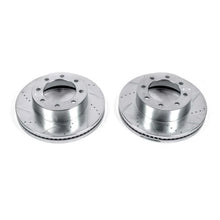 Load image into Gallery viewer, PowerStop Front Drilled &amp; Slotted Rotor - Main Product View