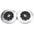 Load image into Gallery viewer, PowerStop Front Drilled &amp; Slotted Rotor - Pair fits 2015-2020 Dodge Challenger / Charger - Main Product View