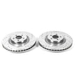Load image into Gallery viewer, PowerStop Front Drilled &amp; Slotted Rotor - Pair fits 2015-2023 Ford Mustang - Main Product View