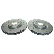 Load image into Gallery viewer, PowerStop Front Drilled &amp; Slotted Rotor (Pair) fits 2022 2023 Hyundai Santa Cruz / 2021-2023 Hyundai Santa Fe / 2022 2023 ...