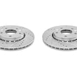 Load image into Gallery viewer, PowerStop Front Drilled &amp; Slotted Rotor - Pair fits 2020-2023 Nissan Kicks / Sentra