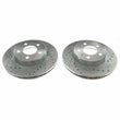 Load image into Gallery viewer, PowerStop Front Drilled &amp; Slotted Rotors Pair fits 1995-1997 Ford Crown Victoria / 1995-1997 Lincoln Town Car / 1995-1997 ...