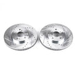 Load image into Gallery viewer, PowerStop Front Drilled &amp; Slotted Rotors Pair fits 2002-2003 Acura CL / 2001 Acura CL Premium / 2001-2003 Acura CL Type-s ...