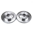 Load image into Gallery viewer, PowerStop Front Drilled &amp; Slotted Rotors Pair fits 2005-2010 Dodge Dakota / 2006 2007 Mitsubishi Raider Durocross / 2006-2...