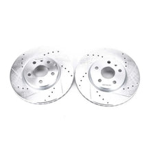 Load image into Gallery viewer, PowerStop Front Drilled &amp; Slotted Rotors Pair fits 2010 Buick Allure / 2012-2016 Buick LaCrosse / 2010 2011 Buick LaCrosse...