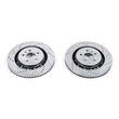 Load image into Gallery viewer, PowerStop Front Drilled &amp; Slotted Rotors Pair fits 2013-2019 Ford Explorer / 2013-2019 Ford Flex / 2013-2019 Ford Police I...