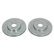 Load image into Gallery viewer, PowerStop Front Drilled &amp; Slotted Rotors Pair fits 2013-2022 Buick Encore / 2020-2022 Buick Encore GX / 2018-2022 Chevrole...