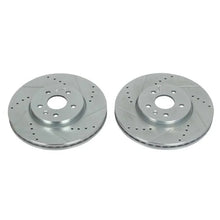 Load image into Gallery viewer, PowerStop Front Drilled &amp; Slotted Rotors Pair fits 2013-2022 Buick Encore / 2020-2022 Buick Encore GX / 2018-2022 Chevrole...
