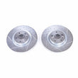 Load image into Gallery viewer, PowerStop Front Drilled &amp; Slotted Rotors Pair fits 2018 2019 Jaguar E-pace / 2015-2019 land Rover Discovery SPORT / 2016-2...