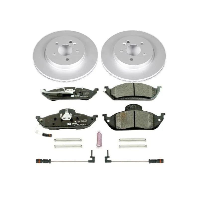 PowerStop Front Euro-Stop Brake Kit fits 1998-2003 Mercedes-Benz ML320 / 2003-2005 Mercedes-Benz ML350 / 1999 Mercedes-Ben...