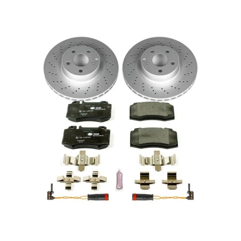 PowerStop Front Euro-Stop Brake Kit fits 1999-2003 Mercedes-Benz CL500 / 2000-2002 Mercedes-Benz S430 / 2000-2003 Mercedes...