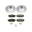 Load image into Gallery viewer, PowerStop Front Euro-Stop Brake Kit fits 1999-2004 Land Rover Discovery - Main Product View