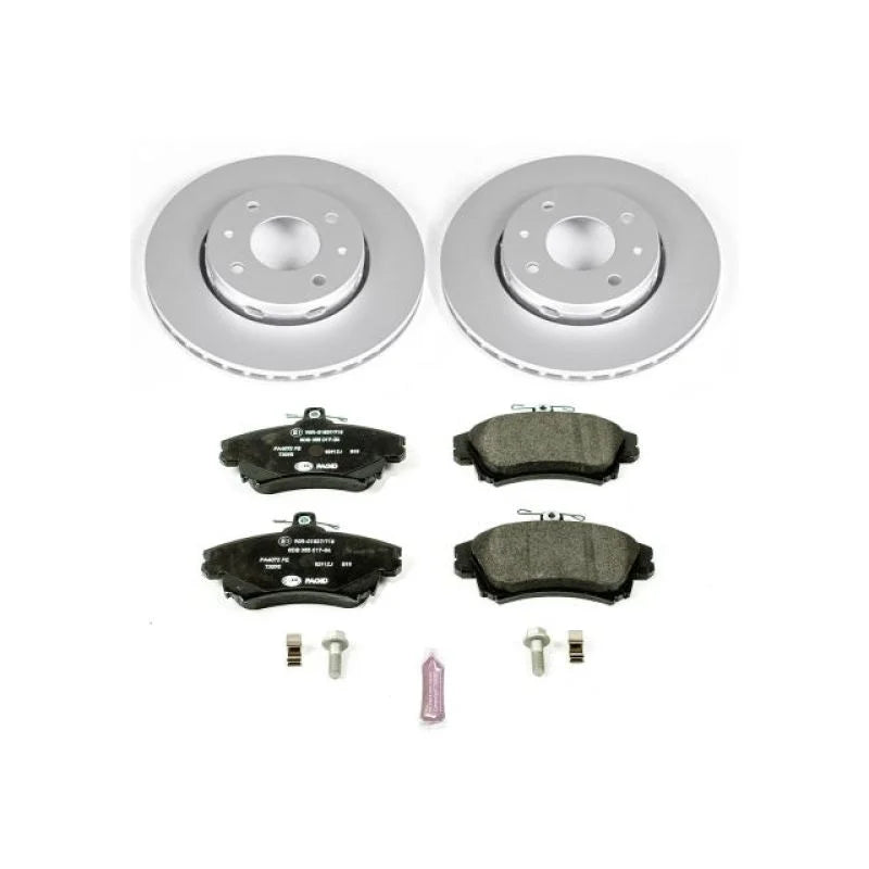 PowerStop Front Euro-Stop Brake Kit fits 2000-2004 Volvo S40 / V40 - Main Product View