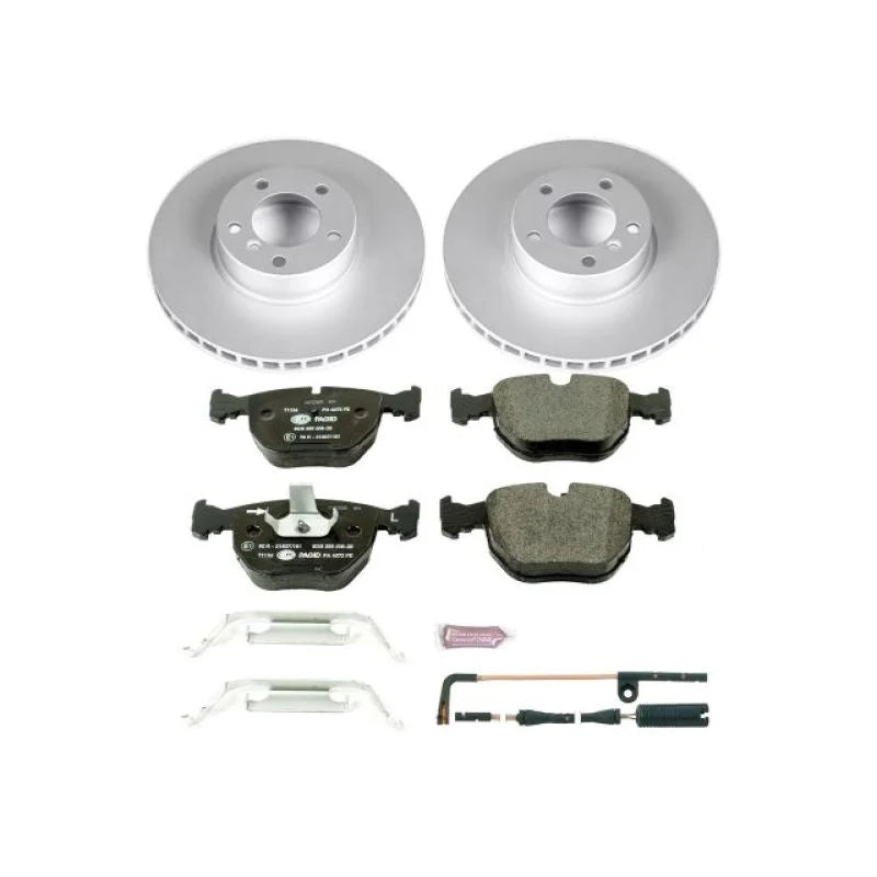 PowerStop Front Euro-Stop Brake Kit fits 2001-2003 BMW 530I / 2000-2003 BMW 540I - Main Product View