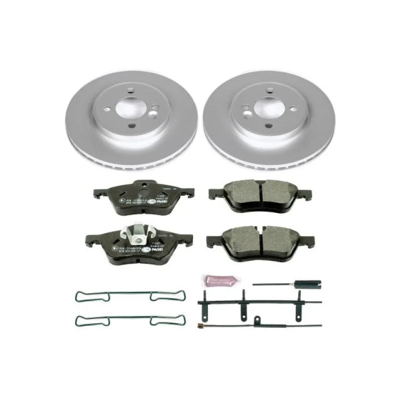 PowerStop Front Euro-Stop Brake Kit fits 2002-2006 Mini Cooper - Main Product View