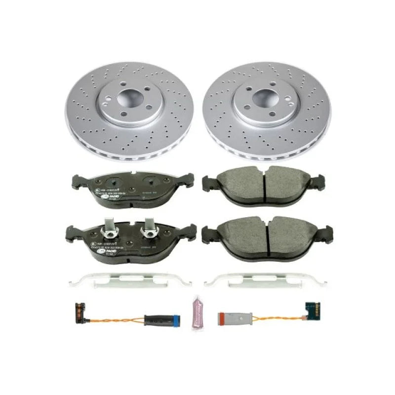 PowerStop Front Euro-Stop Brake Kit fits 2004-2005 Mercedes-Benz E500 / 2003-2006 Mercedes-Benz S430 / 2003-2006 Mercedes-...
