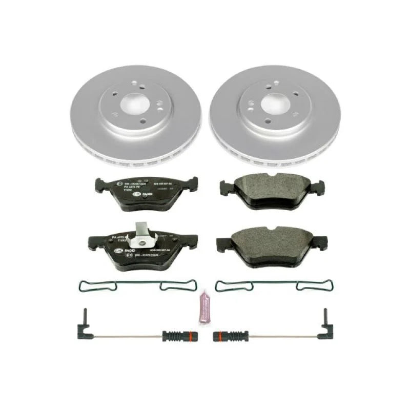 PowerStop Front Euro-Stop Brake Kit fits 2004-2008 Chrysler Crossfire / 1998-2002 Mercedes-Benz CLK320 / 1999-2003 Mercede...