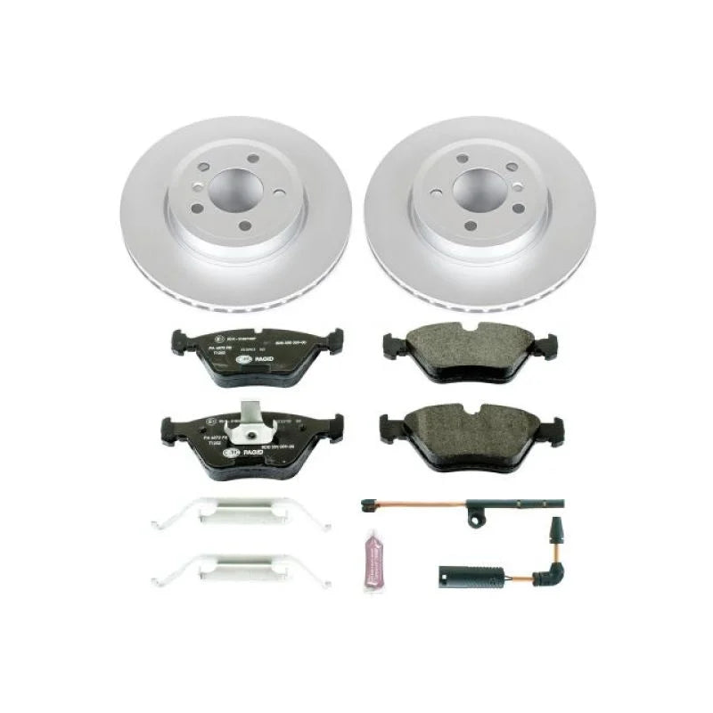 PowerStop Front Euro-Stop Brake Kit fits 2004-2010 BMW X3 - Main Product View