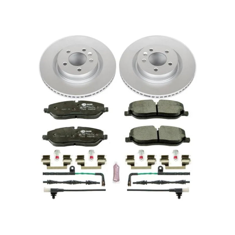 PowerStop Front Euro-Stop Brake Kit fits 2005-2009 Land Rover LR3 - Main Product View