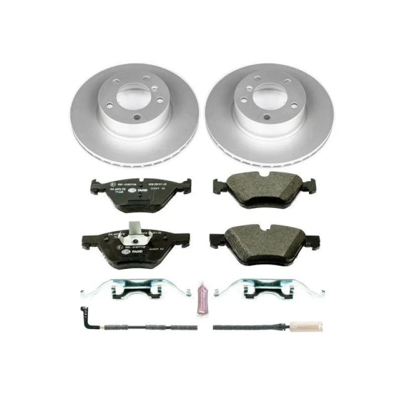 PowerStop Front Euro-Stop Brake Kit fits 2006 BMW 325XI / 2007 BMW 328XI - Main Product View