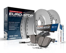 Load image into Gallery viewer, PowerStop Front Euro-Stop Brake Kit fits 2008-2011 Audi S4 / S5 - Side View