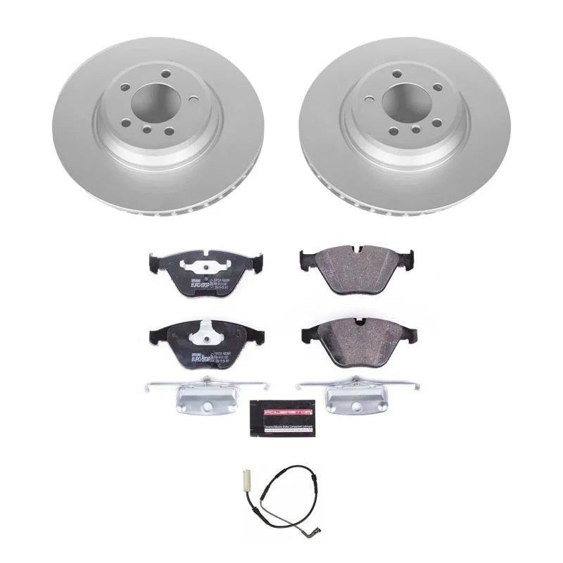 PowerStop Front Euro-Stop Brake Kit fits 2009-2010 BMW 335D / 2007-2010 BMW 335I - Main Product View