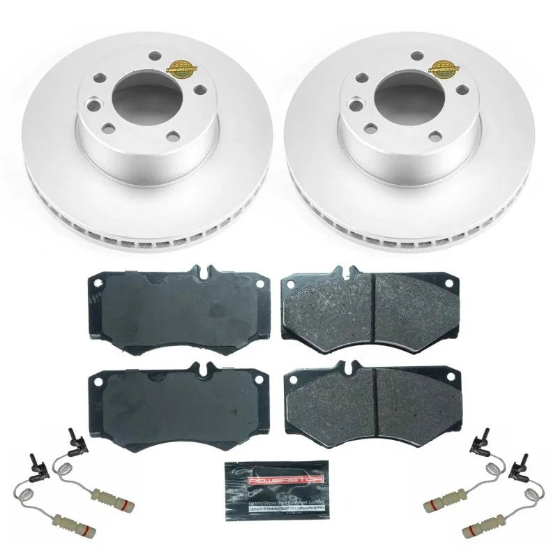 PowerStop Front Euro-Stop Brake Kit fits 2009-2018 Mercedes-Benz G550 - Main Product View