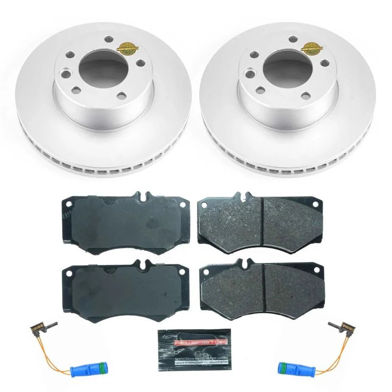 PowerStop Front Euro-Stop Brake Kit fits 2009-2018 Mercedes-Benz G550 - Main Product View